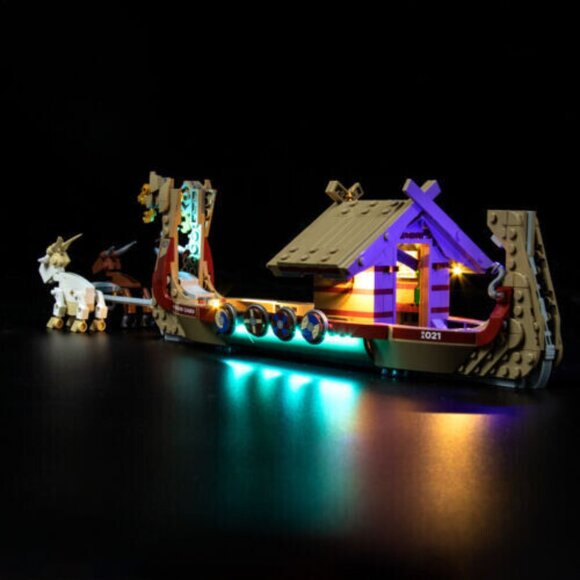 BrickBling LED Light Kit for LEGO Marvel The Goat Boat 76208 Creative Lighting - Picture 2 of 5